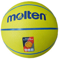 molten DBB Basketball Miniball gelb/rot/blau
