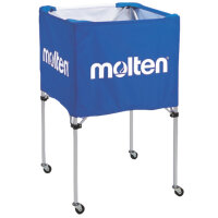 molten Ballwagen für 15-30 Bälle blau
