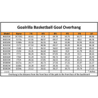 Goalrilla Goalrilla FT54 InGround Basketballanlage