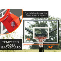 Goalrilla Goalrilla FT54 InGround Basketballanlage