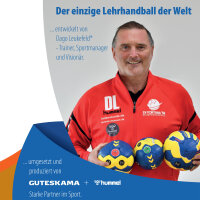 hummel Dago Leukefeld Knautschball Lehrhandball