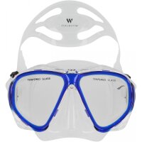 WITEBLAZE Ningaloo Tauchmaske 48 - blue transparent L