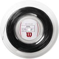 Wilson Revolve 17 Reel Tennissaiten - black 1,25 mm