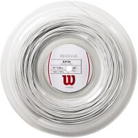 Wilson Revolve 17 Reel Tennissaiten - white 1,25 mm