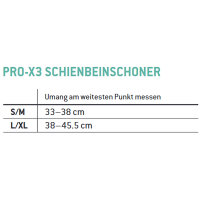 G-FORM Pro-X3 Fahrrad-Schienbeinschoner