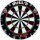 BULLS Focus II Plus Steeldartscheibe