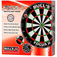 BULLS Focus II Bristle Steeldartscheibe