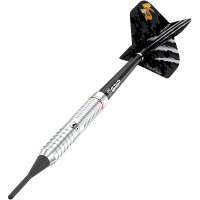BULLS Krzysztof Ratajski Brass Silver Soft Darts 18 g