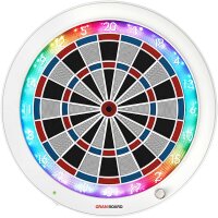 GranBoard 3s White Edition Elektronische Softdartscheibe