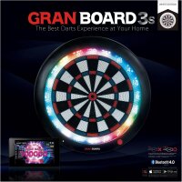GranBoard 3s White Edition Elektronische Softdartscheibe