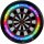 GranBoard 3s Blue Elektronische Softdartscheibe