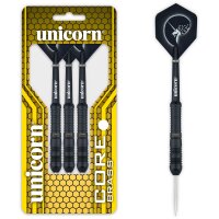 Unicorn Core Black Brass 2 Steel Darts