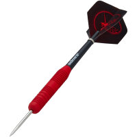 Unicorn Core Plus Rubberised Red Steel Darts