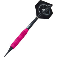 Unicorn Core Plus Rubberised Pink Brass Soft Darts