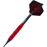 Unicorn Core Plus Rubberised Red Brass Soft Darts