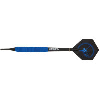 Unicorn Core Plus Rubberised Blue Brass Soft Darts