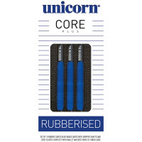 Unicorn Core Plus Rubberised Blue Brass Soft Darts