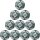 10er Ballpaket erima Senzor-Star Pro Fußball fern green/smaragd/silver grey 5