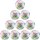 10er Ballpaket PUMA Orbita 3 TB Fußball puma white/multi colour 5