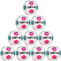 10er Ballpaket DERBYSTAR Bundesliga Club Light 350g...
