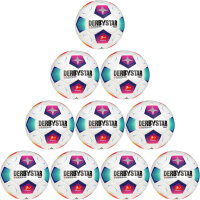 10er Ballpaket DERBYSTAR Bundesliga Brillant Light 350g...