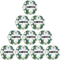 10er Ballpaket DERBYSTAR Brillant Dual-Bonded Light 350g...