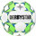 10er Ballpaket DERBYSTAR Brillant Dual-Bonded Light 350g Leicht-Fußball weiß/grün/blau 4