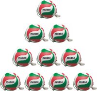 10er Ballpaket molten Volleyball Trainingsball mit 2...