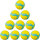 10er Ballpaket MIKASA VS170W-Y-G Volleyball Kinder