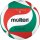 10er Ballpaket molten Volleyball V5M4000-DE weiß/grün/rot 5