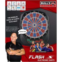 Bulls Flash Dartscheibe schwarz
