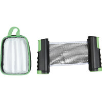 V3TEC Universal Tischtennis Rollnetz schwarz/grün