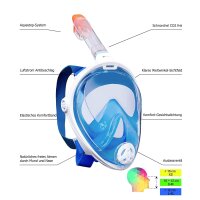 Aquatics Full Face Tauchermaske