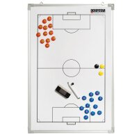 DERBYSTAR Taktiktafel Aluminium Fußball 45 x 30 cm