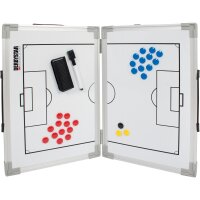 DERBYSTAR Faltbare Taktiktafel Aluminium Fußball 60...