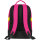 JAKO Iconic Rucksack 163 - pink/schwarz/neongelb