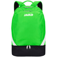JAKO Iconic Rucksack 211 - neongrün/schwarz