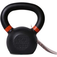 Pure2Improve Kettlebell orange/schwarz 8 kg