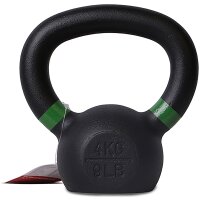 Pure2Improve Kettlebell grün/schwarz 4 kg