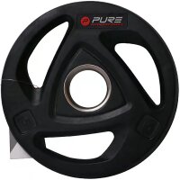 Pure2Improve Hantelscheibe schwarz 5 kg