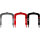 3er Pack Pure2Improve Golf Trainingshilfe mehrfarbig