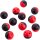 12er Pack Pure2Improve Impact Golfbälle schwarz/rot