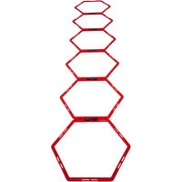 Pure2Improve Hexagon Koordinationsgitter rot