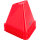 6er Pack Pure2Improve Triangel Agility Hütchen 15cm rot