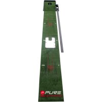 Pure2Improve Golf Confidence Puttingmatte (30 x 237 cm) schwarz
