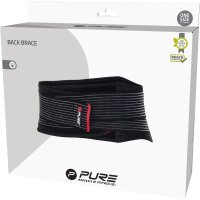 Pure2Improve Lendenwirbelstütze schwarz