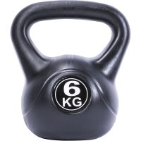 Pure2Improve Kettlebell schwarz 6 kg
