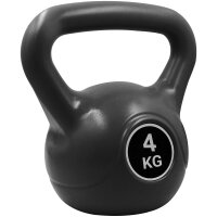 Pure2Improve Kettlebell schwarz 4 kg