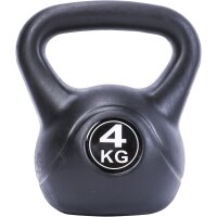 Pure2Improve Kettlebell schwarz 4 kg