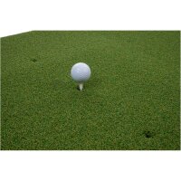 Pure2Improve Golf Abschlagmatte inkl. Tee (50 x 100 cm) (2 Stk) grün